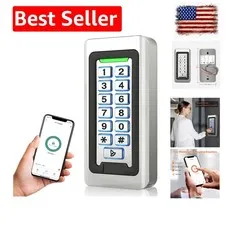 Access Control Keypad, Metal Stand-Alone Door Access Control, WiFi Tuya