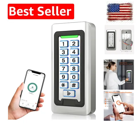 Access Control Keypad, Metal Stand-Alone Door Access Control, WiFi Tuya