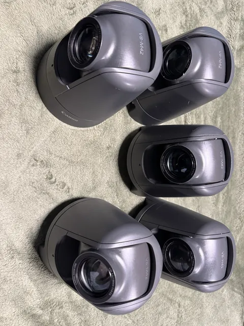 5 Pcs Axis Canon VB-M42 PTZ Network Camera -  AS IS Untested