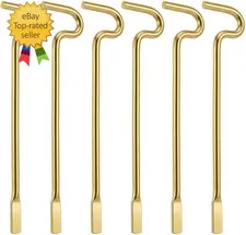 Interior Emergency Key for Bathroom Bedroom - 6 Pack