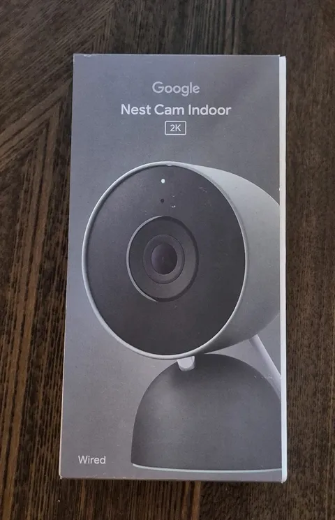 Google NEW - Nest Cam Indoor (wired, 3rd gen) - Hazel 1 New Sealed 
