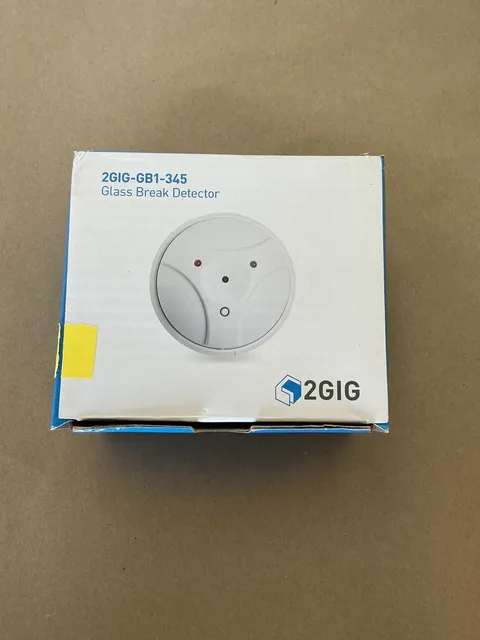 2GIG-GB1-345 Wireless Glass Break Detector 2GIG Alarm Security Sensor NEW