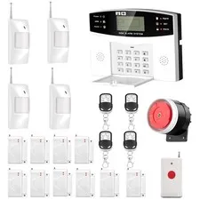 4G GSM SMS Burglar Alarm System Remote Control``