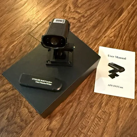 WiFCam Wireless IP/Network Wi-Fi Indoor Camera Black w/ Mount Manual