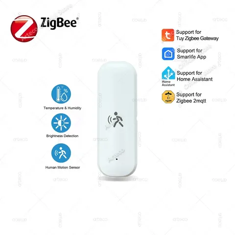 Motion Sensor Temperature Humidity Indoor Volumetric Burglar Alarm