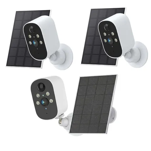 Wireless WiFi Solar Battery Camera Outdoor Waterproof 2-Way Audio Human Motion