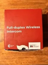 Ho-Smart Black (2) Way Communication Home Full Duplex Wireless Intercom