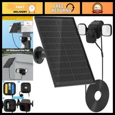 10W Solar Panel for Blink Outdoor 4 Floodlight Camera, 16.5ft Weatherproof Cable
