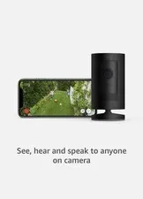Stick Up Cam Plug-In - Indoor/Outdoor Smart Security Camera with Two-Way Talk.