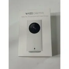 Wyze Cam Pan 1080p WiFi Indoor Smart Home Camera White WYZECP1 Pan Tilt Zoom