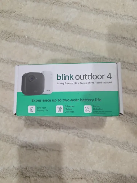Blink Outdoor 4 Wireless Security Camera System w/ Sync Module - Brand New