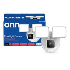 Outdoor Floodlight Camera Hardwired , 1080P HDR Video | with Google Home and Gem