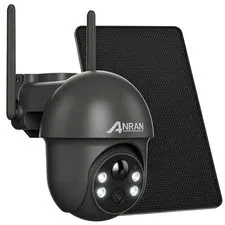 Solar Powered Security Cameras Wireless Outdoor Color Night Vision Motion Alarm