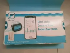 Flume 1st Generation Smart Water Monitoring System Kit Bridge & Water Sensor