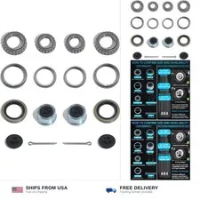 iBroPrat 2 Sets 3500 LB L68149 L44649 Boat Trailer Axle Bearing Kits | 171255...