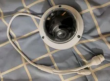 Very Nice ADC-VC826 Alarm.com POE Security Camera Indoor/Outdoor . 