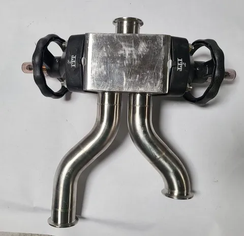 ITT Sherotec 2" Tube Chromatography Mixing Valve VLV HT CPL