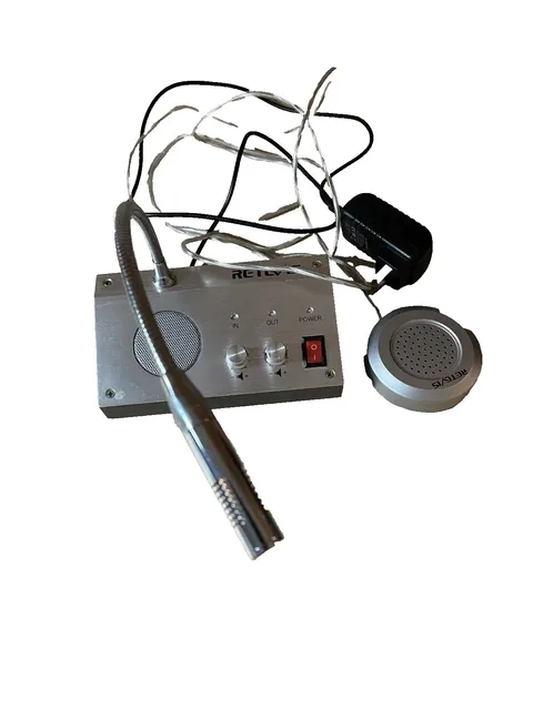Retevis RT-9908 Window Speaker Intercom System w/Power Adapter