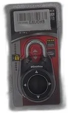 Master Lock Resettable Combo Lock Speed Dial Asst Colors Red Black White Blue