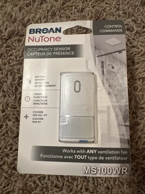 Broan NuTone MS100WR Occupancy Sensor