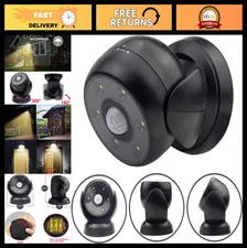 Wireless Motion Sensor LED Spotlight - Battery Operated, Waterproof Security Lig