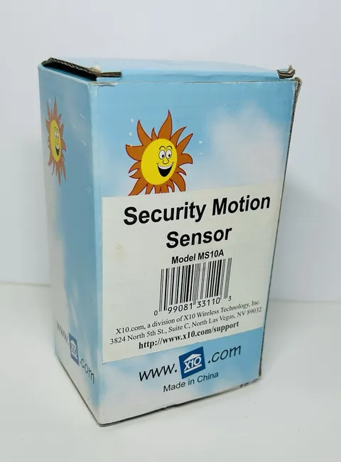 X10 Model MS10A Security Motion Sensor Wireless Tehnology