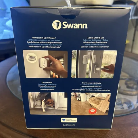 Swann SWIFI-ALARMKITA-GL Home Security Alert Kit Siren & Sensors