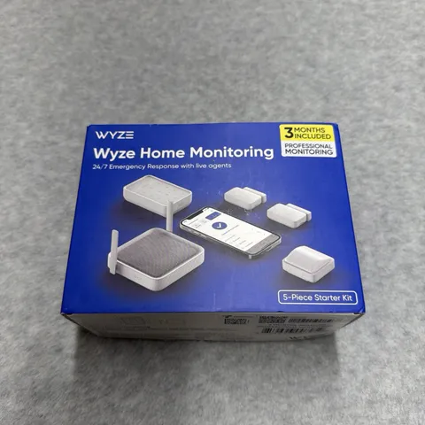 Wyze Home Monitoring Bundle Hub Keypad Motion 2 Entry Sensors System Kit