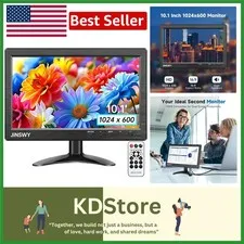 VESA Compatible 10.1" HDMI/VGA Monitor for Portable Surveillance Systems
