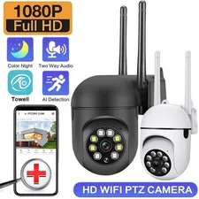 Outdoor WiFi Security Camera Color Night Vision Human Tracking Surveillance LOT