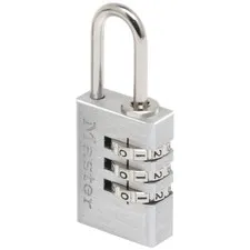 Master Lock 7620EURD Aluminum 20mm 3-Digit Combination Lock
