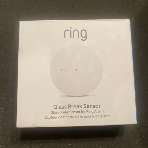 Ring Alarm Glass Break Sensor 2nd Gen Z-Wave Model Non-Sidewalk New Open Box