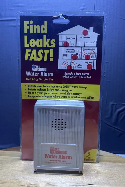 The WatchDog Water Alarm Home Goods White New In Box