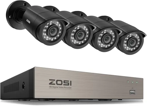 3K Lite Security Camera System Indoor Outdoor,Ai Human/Vehicle Detection,Night V