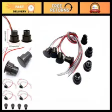 Recessed Wired Security Window Door Contact Sensor Alarm Magnetic Reed Switch -