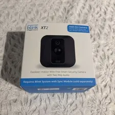 New Sealed Blink XT2 Wi-Fi 1080p Indoor/Outdoor Security Camera Open Box Unused