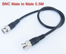 1pc 0.5M 75 OHM Coaxial Cable BNC male Plug to BNC male New