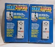 2 New in Box Yard Guard YG03 Gate Pool Door Window Alarm Pair LOUD SMARTPOOL