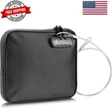 Beach Locking Bag, 9x7.5 Inch Portable Safe for Phone, Wallet, Keys | Anti-Th...