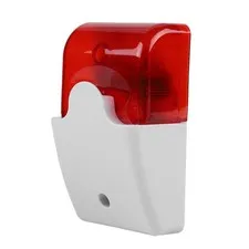 12V Wired Strobe Siren For Home Security Alarm System Easy To Use