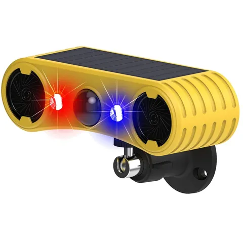 Solar Outdoor Motion Sensor Alarm with 13 Sounds