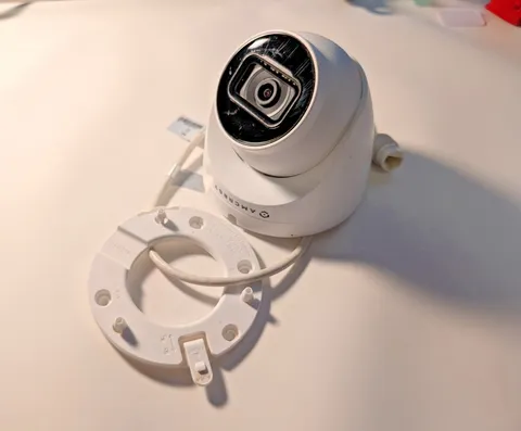 Amcrest UltraHD 5MP Turret PoE Outdoor Security IP Camera IP5M-T1179EW