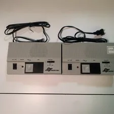 Vintage Fm Wireless Intercom Gee-228-2 Fm 2 Stations Plug -and Talk