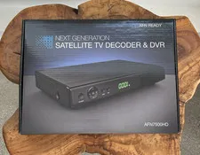 NEW! Next Generation AFN DVR Satellite Receiver TV Decoder & DVR AFN7500HD