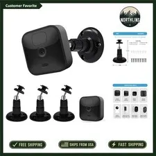 360° & 90° Tilt Blink Outdoor Camera Mount - 3-Pack, Ideal for Home Security
