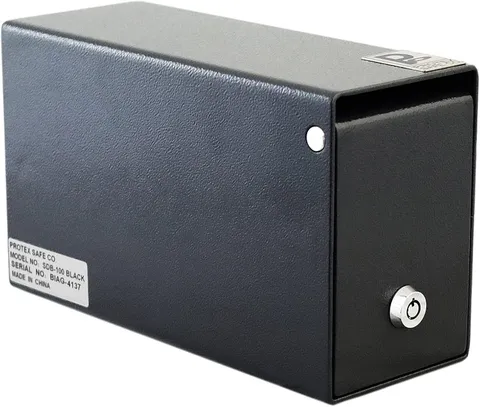 Protex Safe Protex Drop Box Safe SDB-100)-Black Cash Checks & envelopes