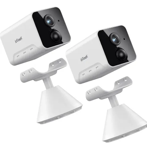 2PCS Mini Indoor 1080p Security Camera,Battery WiFi for House/Baby Monitor. new
