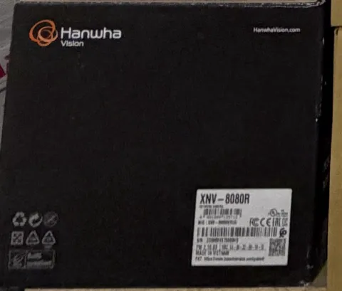 Hanwha Vision XNV-8080R 4K IP Wired IR Night Vision Dome Camera White ONVIF