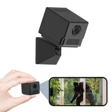 Mini Camera WiFi 2K HD DV Night Vision PIR Motion Detection 100 Days Standby App