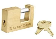 Master Lock 605DAT Shackle 15/16" Length x 7/16" Inner Width, 2" Coupler Lock